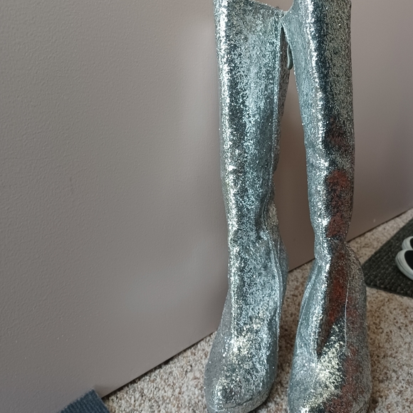 Blingy Boots size 7 - Picture 3 of 5